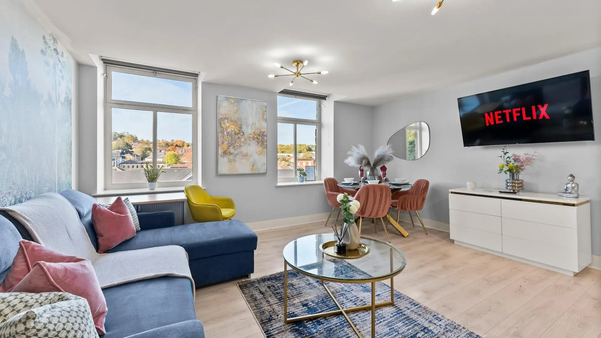 30 Percent Off! Sleek Apartment - 10 Minutes From Leeds Дьюсбери Великобритания